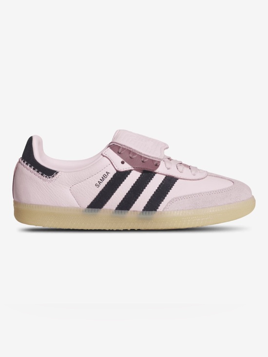 adidas Shoes - adidas Samba Kids Shoes - Pink with Black Stripes pink color